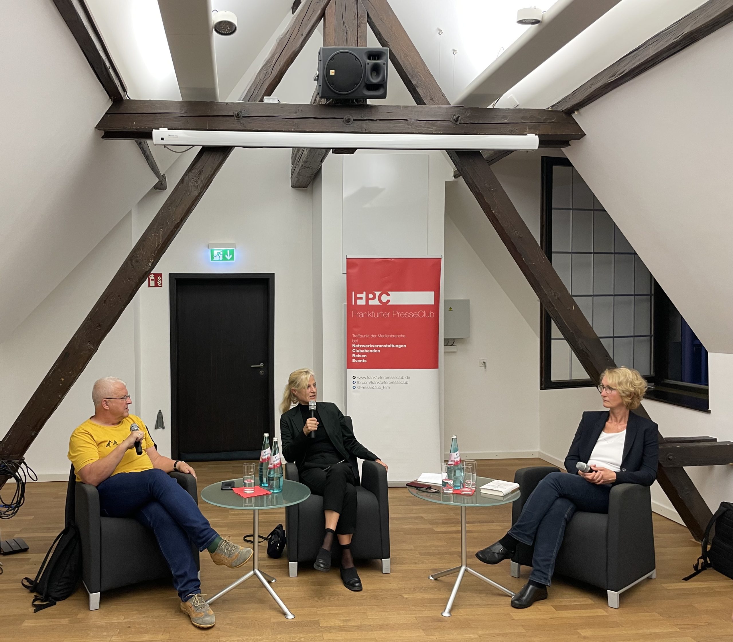 Veranstaltung „Klimajournalismus“ des Frankfurter PresseClubs