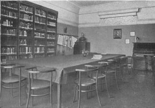 Der Arbeitsraum der Dr. Arthur Pfungst-Stiftung in den 1920er-Jahren