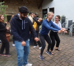 Improvisationsübung Stipendiaten-Wochenendfahrt 2024